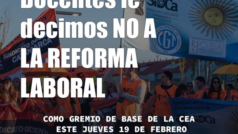 Todos los gremios educativos adhieren al paro