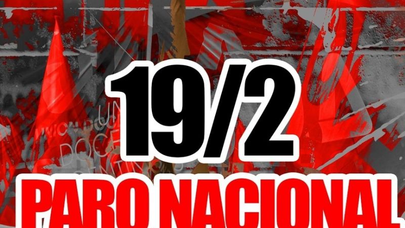 Todos los gremios educativos adhieren al paro