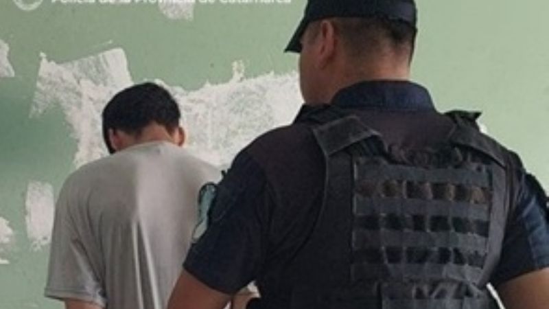 Robó cables del alumbrado público