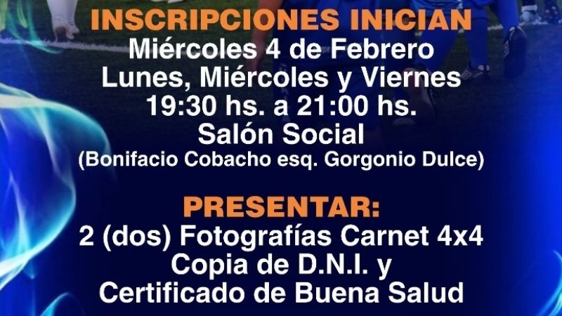"La Maquinita" de Vélez abre las inscripciones