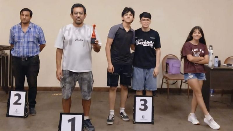 Sergio Carrizo ganó el 5to torneo Blitz