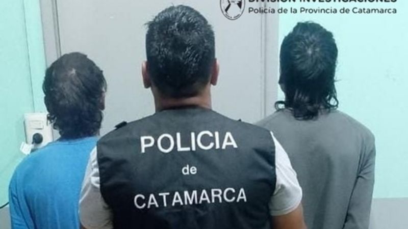 Detenidos con cosas robadas en Valle Viejo