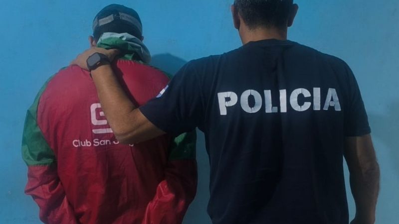 Lo buscaban por violencia de género y cayó en un control policial