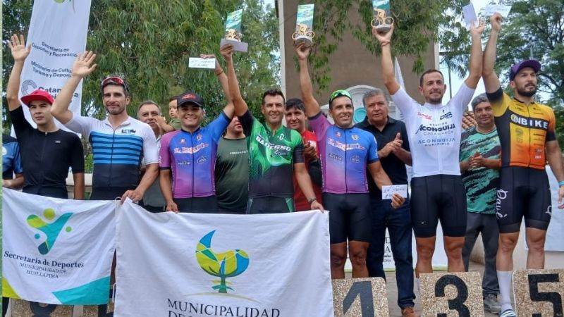 Darío Díaz se impuso en el 1ra. fecha del Ciclismo Libre