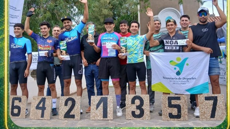 Darío Díaz se impuso en el 1ra. fecha del Ciclismo Libre
