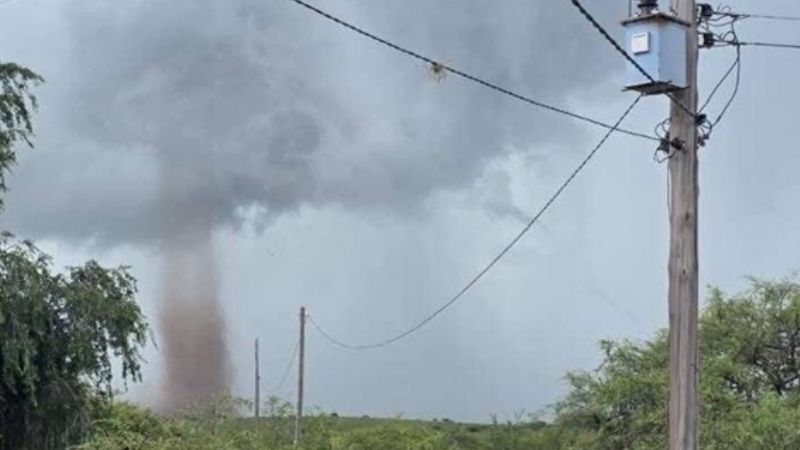¿Un tornado pasó por Aconquija?