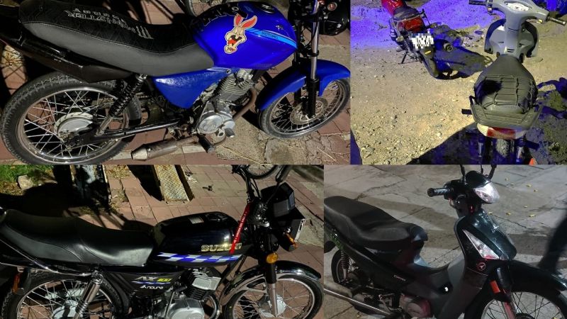 Secuestraron ocho motos por violar la Ley de Tránsito en Catamarca