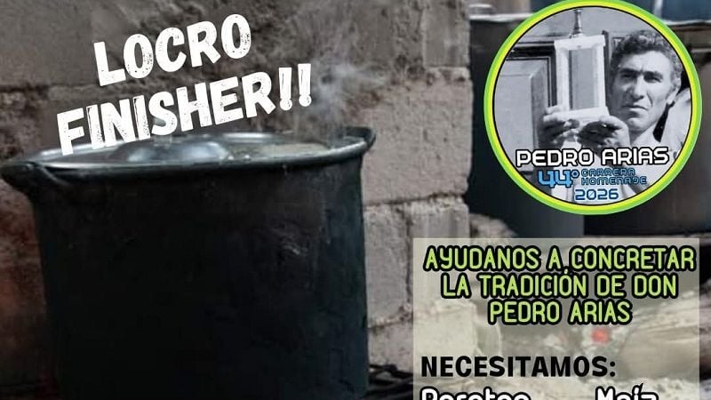 Reciben aportes para el Locro Finisher de la “Arias”