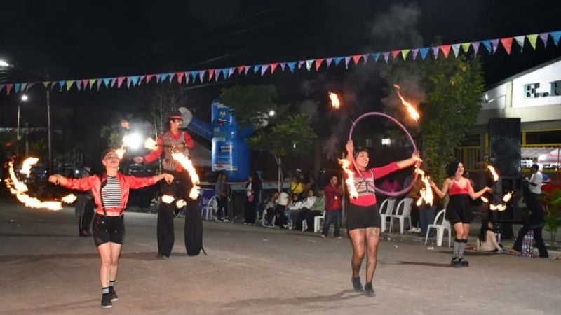 Santa María latió al ritmo del carnaval
