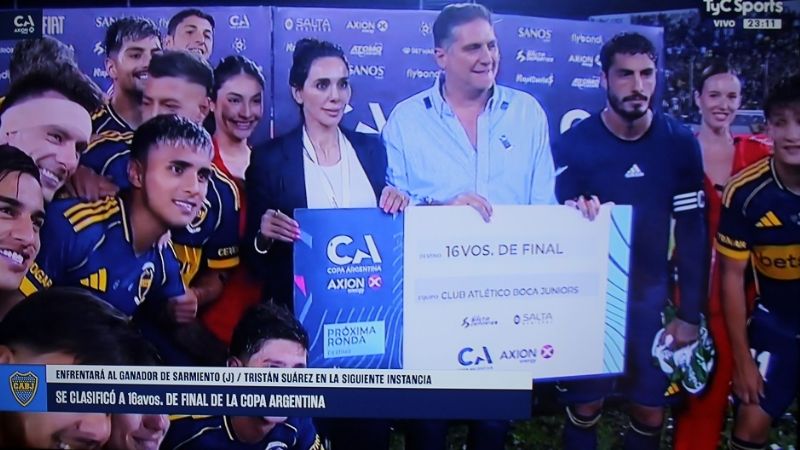 Fantástico debut de Bareiro y Boca avanzó en Copa Argentina