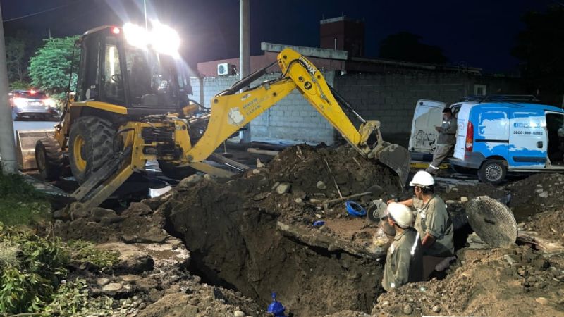 Trabajos de reparación afectan el suministro de agua en la Zona Sur