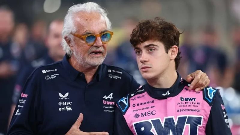 Briatore duro con Colapinto: “El problema sos vos…”