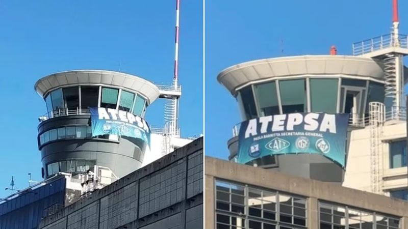 Hoy comienzan los paros de controladores aéreos en todo el país