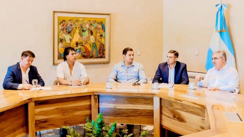 Barot impulsa obras claves en articulación con el Gobierno provincial
