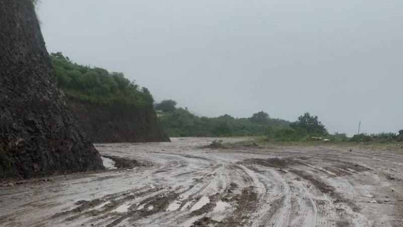 Neblina y barro complican la circulación en la Ruta Provincial Nº 1