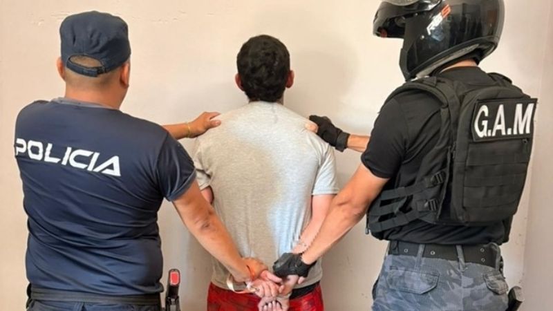 Causó un desorden y la madre lo denunció