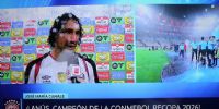 EL PARAGUAYO José Canale llevó la final al alargue, con un soberbio cabezazo.