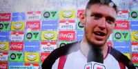 RODRIGO CASTILLO, con un avivada, en el inicio del partido, abrió el marcador para Lanús.