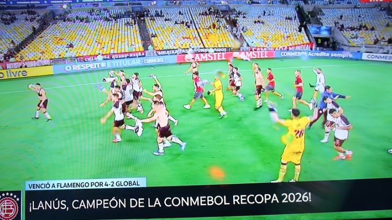 ¡Maracanazo histórico!, Lanús “recopado”