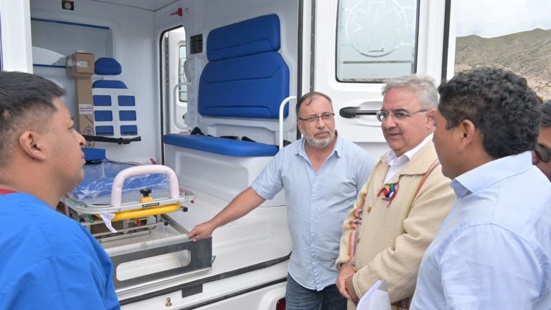 Laguna Blanca recibió una ambulancia 4x4 para acceso a zonas complejas