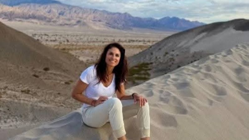 Visitante de lujo: Gabriela Sabatini recorrió Catamarca y destacó sus paisajes