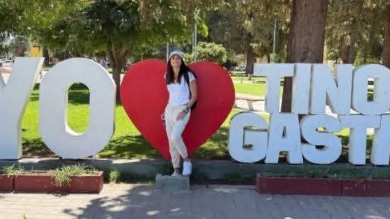 Visitante de lujo: Gabriela Sabatini recorrió Catamarca y destacó sus paisajes