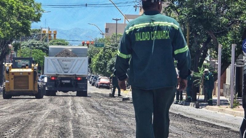 Corte de avenida Belgrano: las obras viales avanzan sobre un nuevo tramo