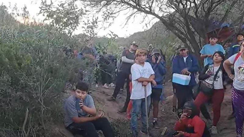 Toma masiva de terrenos en Belén