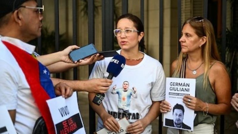 Familiares de Nahuel Gallo y Germán Giuliani piden reunirse con Milei