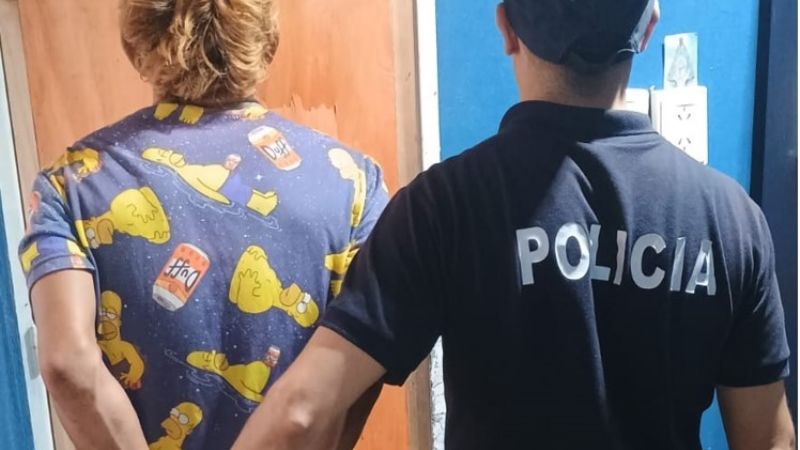 Aprehenden a un sujeto en el barrio Eva Perón tras un hecho de violencia