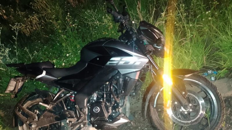 Incautaron una motocicleta abandonada en la zona sur de la Capital