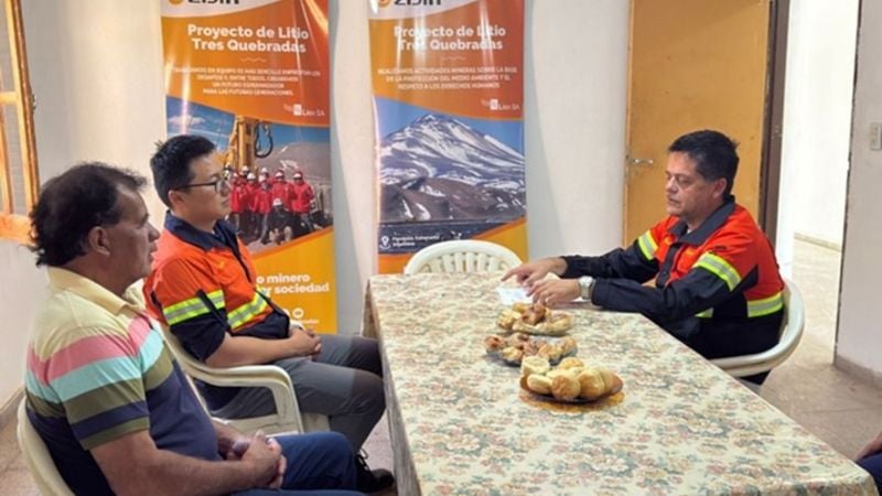 Zijin-Liex firmó un acuerdo de colaboración con el Consorcio de Regantes de Fiambalá