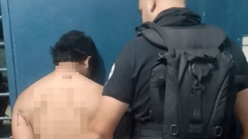 Escándalo familiar en el sur capitalino: atacó a su padre e intentó huir de la Policía