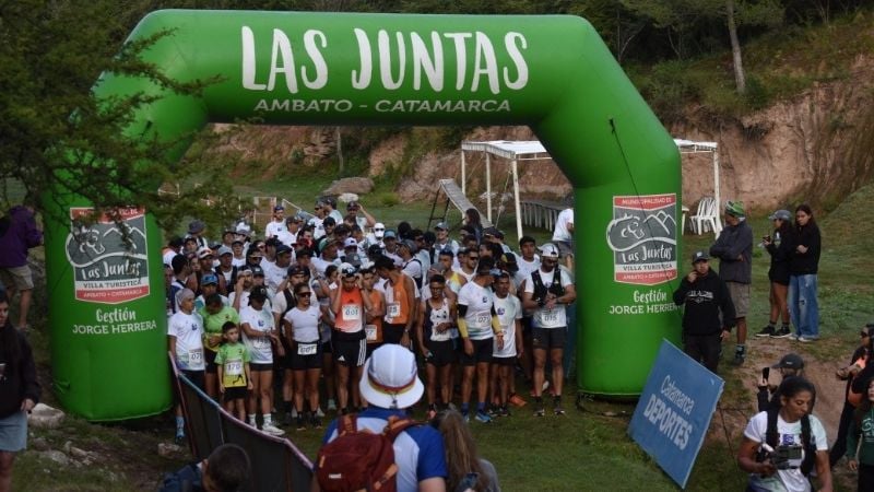 Las Juntas vivió una fiesta del trail en plena Yunga