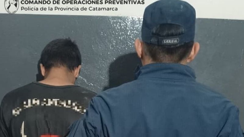 Persecución y detención tras intento de robo