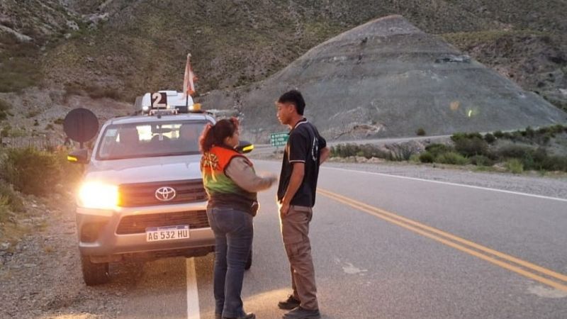 Refuerzan controles al transporte minero en la Ruta Provincial 43