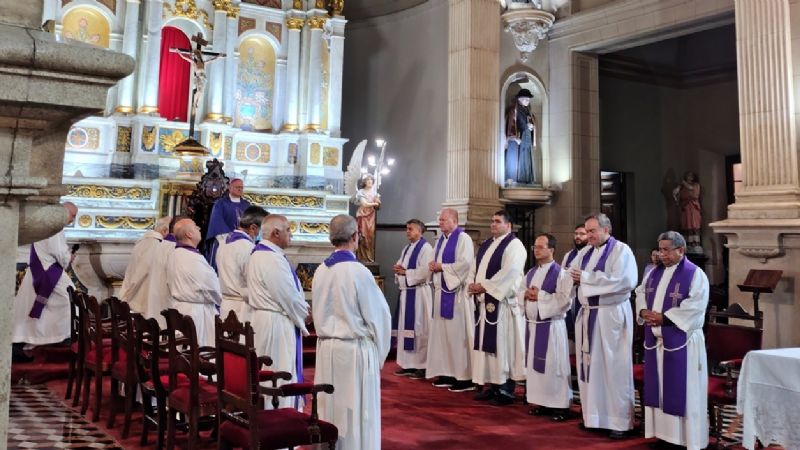Urbanc celebró la acción gracias por  los 19 años de su ordenación episcopal