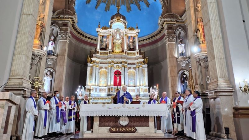 Urbanc celebró la acción gracias por  los 19 años de su ordenación episcopal