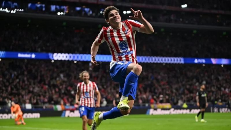 Con 2 goles de Julián, Aleti ganó un partido de locos