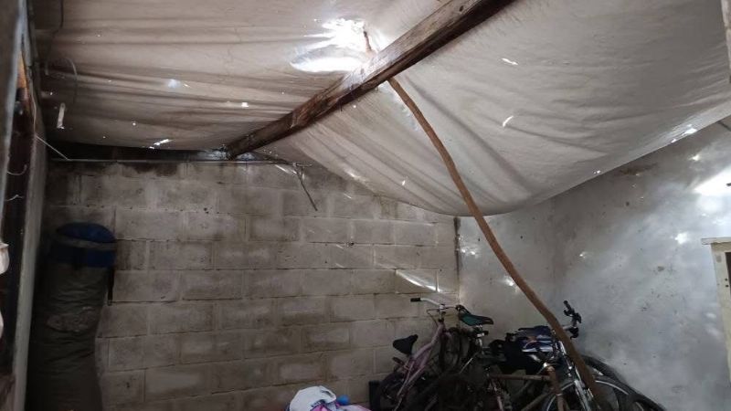 Asistencia y resguardo para familias afectadas por el temporal en la capital