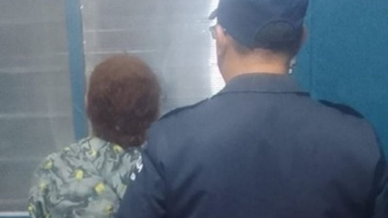 Revoltoso terminó tras las rejas