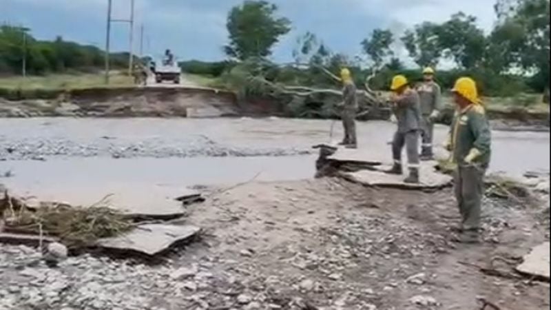 EC SAPEM restableció el servicio en Alijilán y Manantiales