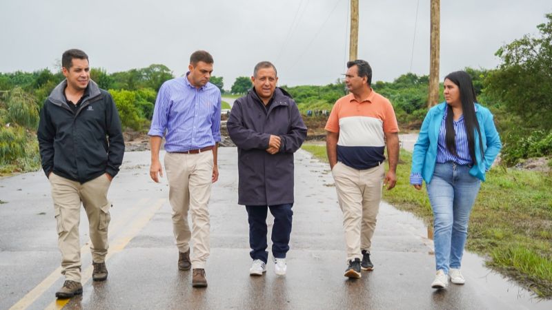El Gobierno realiza relevamiento de zonas afectadas en el Este catamarqueño