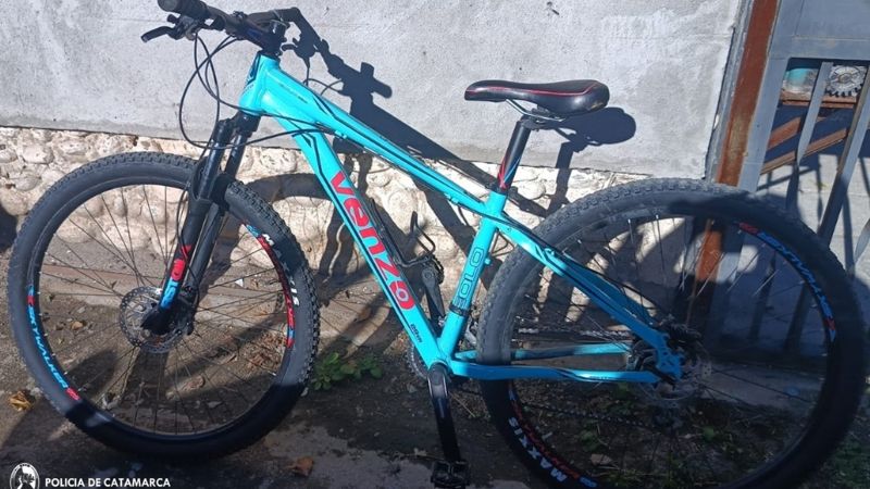 Demoran a un menor por el robo de una bicicleta