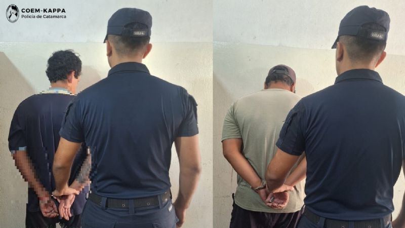 Arrestan a dos hombres por una presunta infracción al Código de Faltas