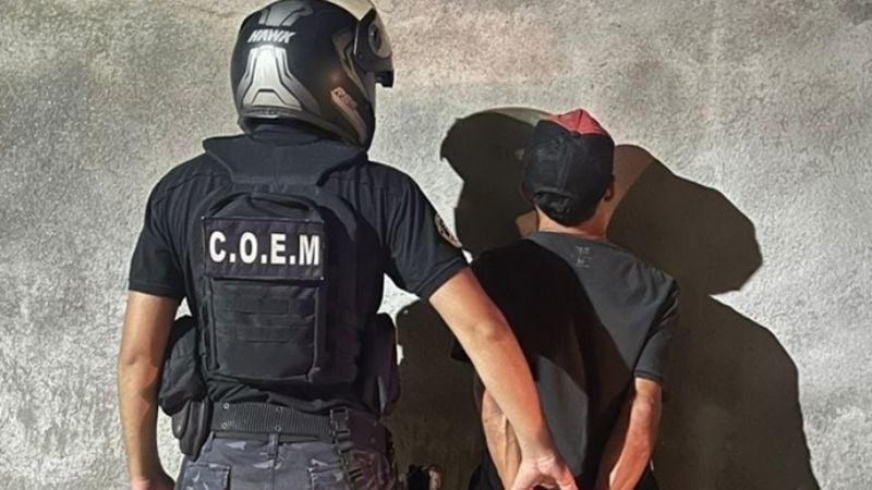 Una mujer fue amenazada por un hombre con cuchillo