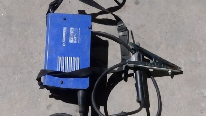 Policías recuperaron una máquina soldadora portátil