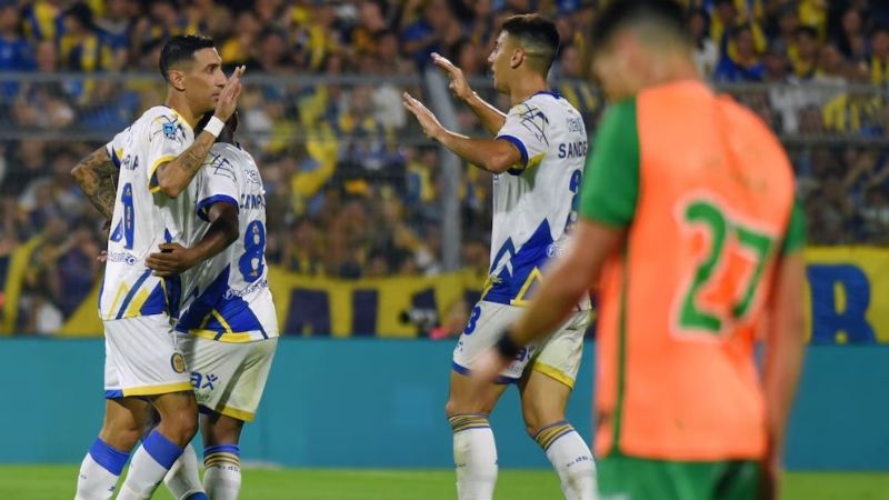 Con Di María clave, Central venció a Banfield