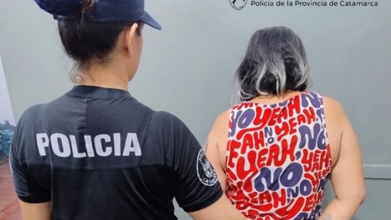 Aprehenden a una violenta mujer