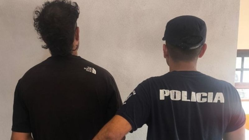 Golpeó a su hermano